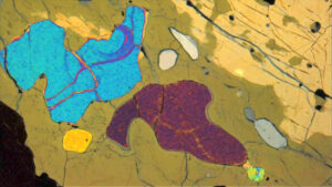 Petrographic Image of olivine